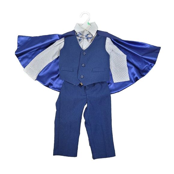 Toddler Gilderoy Lockhart‎ Costume 18 months Harry Potter Suit Cape - Picture 1 of 6